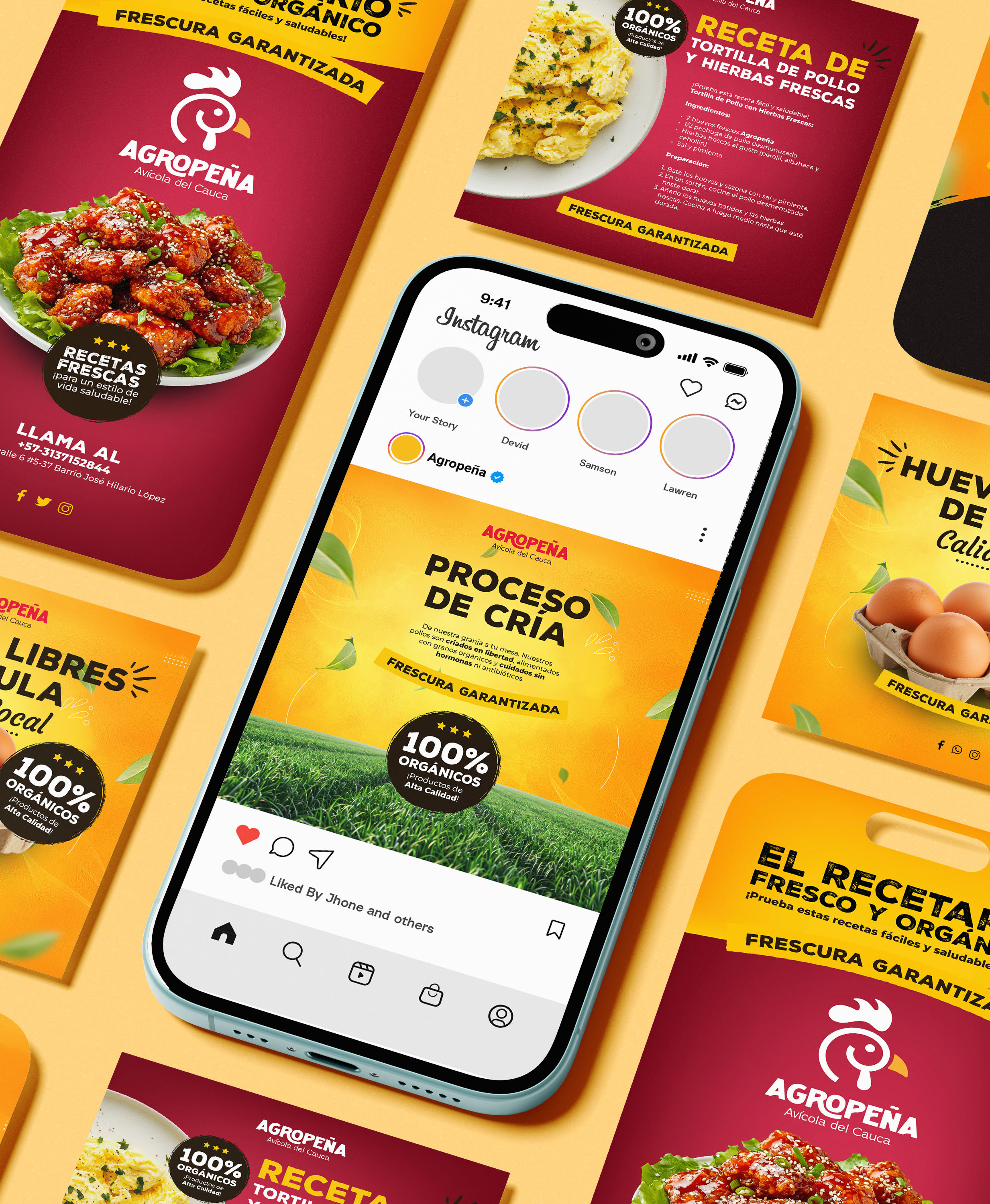 Agropeña — Social Media Content